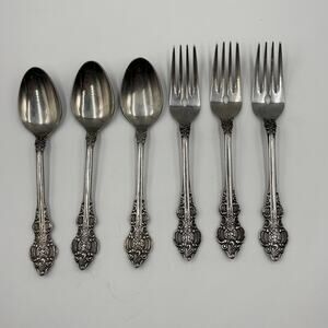 Oxford Hall Sutherland Lot 6 Pieces Forks Spoons Flatware Stainless Japan